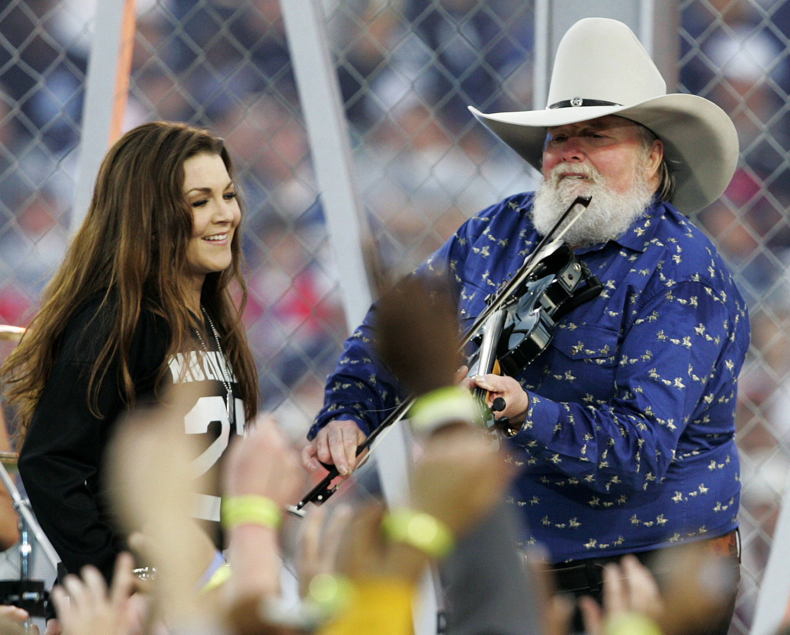 Charlie Daniels and Gretchen Wilson